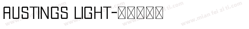 Austings Light字体转换